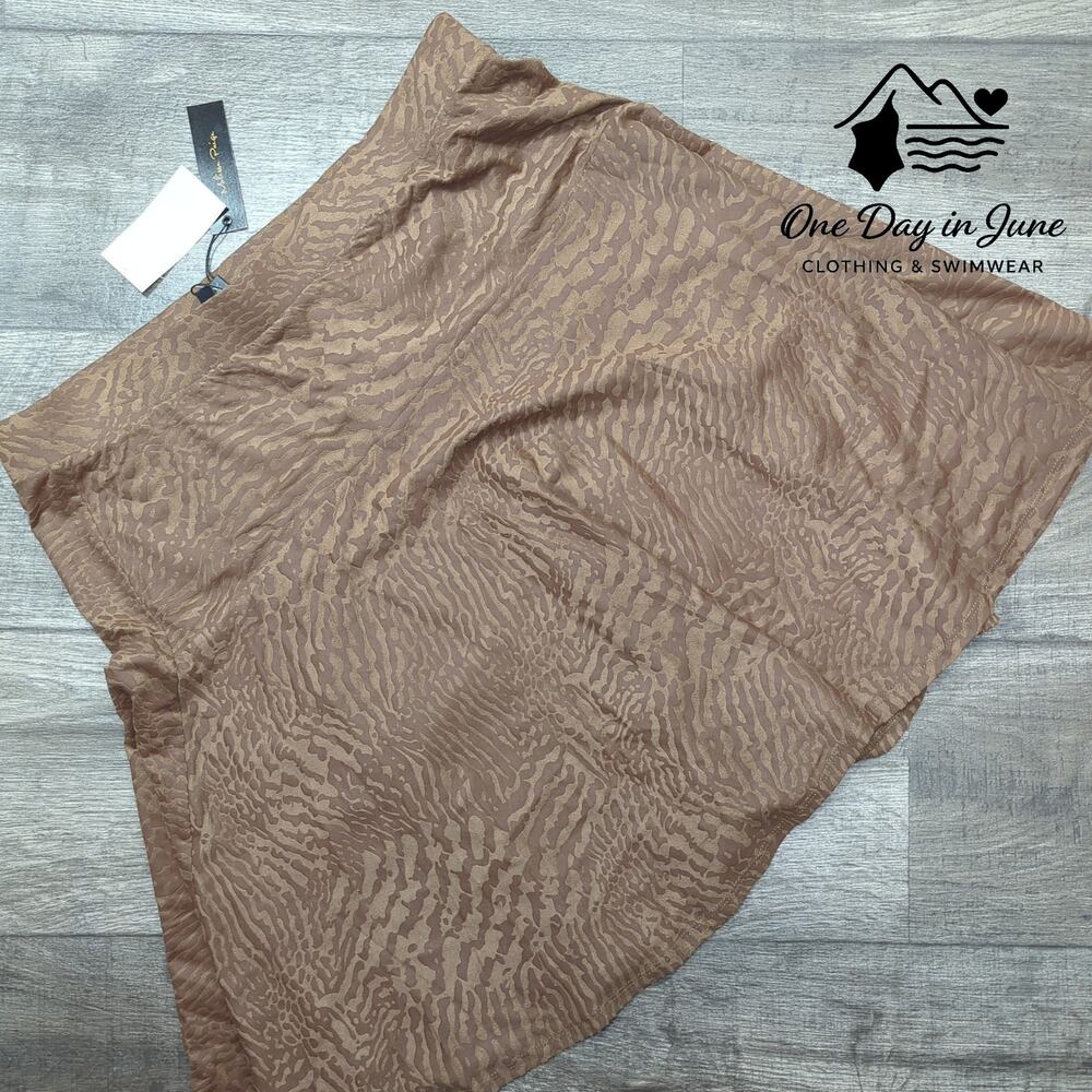 Melissa Paige Pull On A Line Mini Skirt Size L